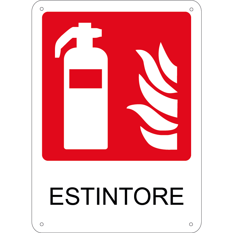 Estintore verticale