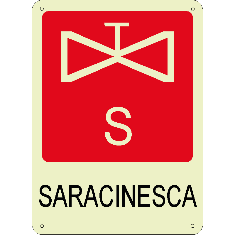 Saracinesca luminescente