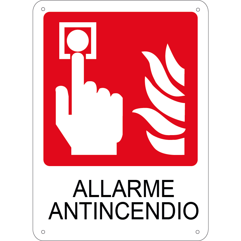 Allarme antincendio verticale