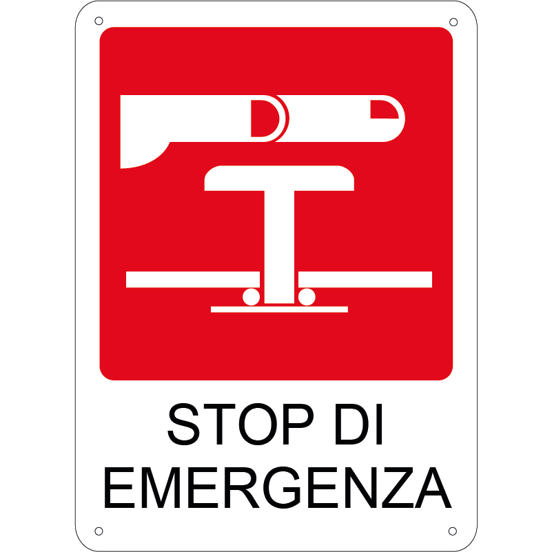 Stop di emergenza verticale