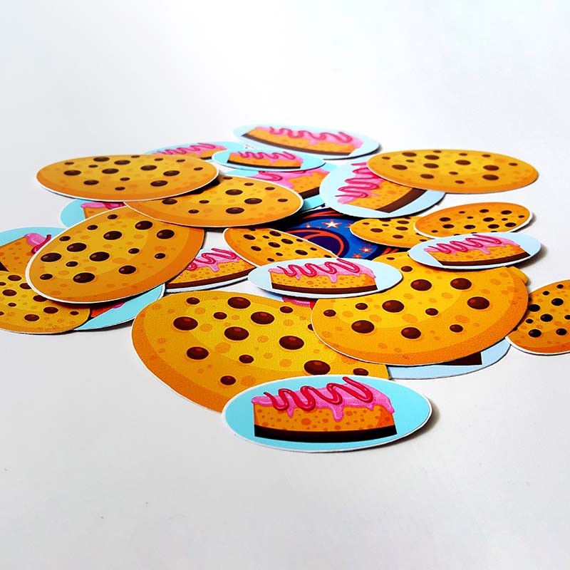 Stickers Adesivi Ovali