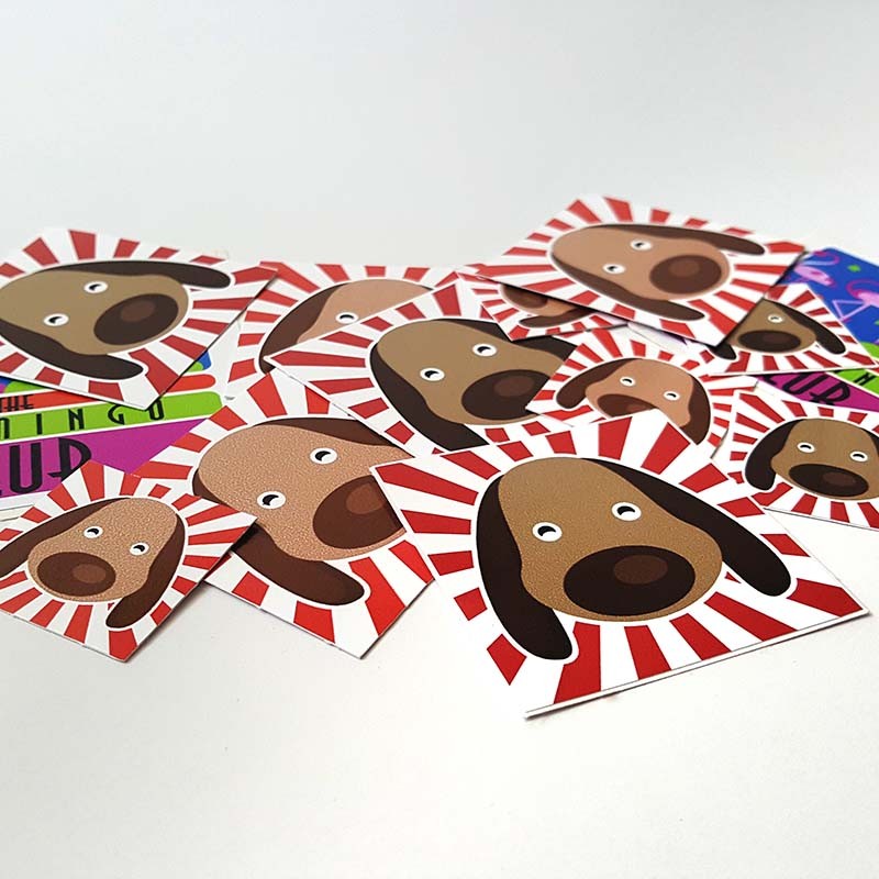 Stickers Adesivi Quadrati