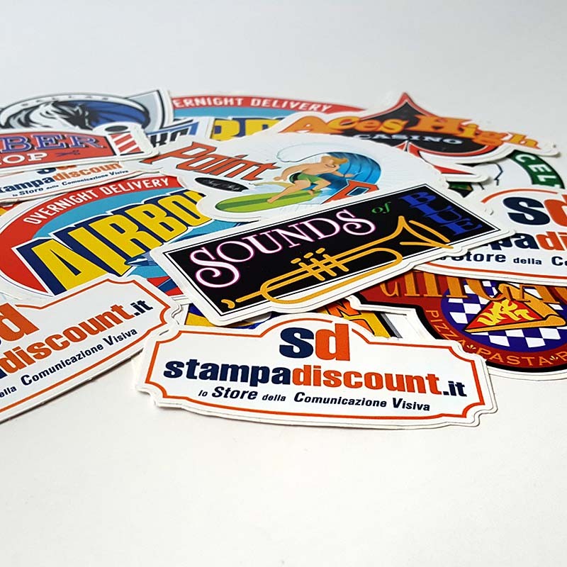 Stickers Adesivi Sagomati