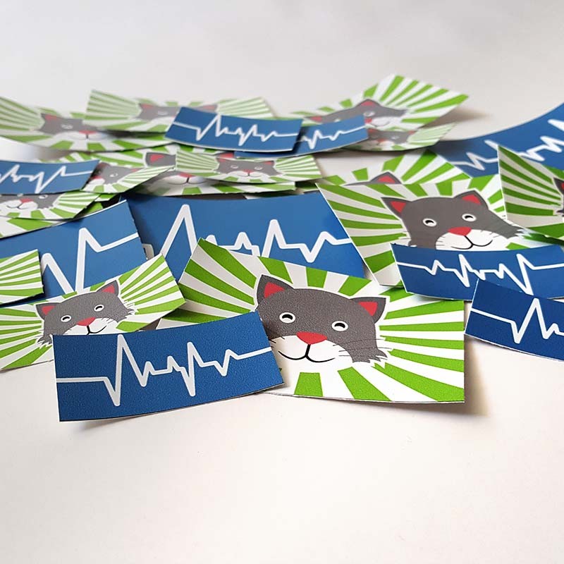 Stickers Adesivi Rettangolari