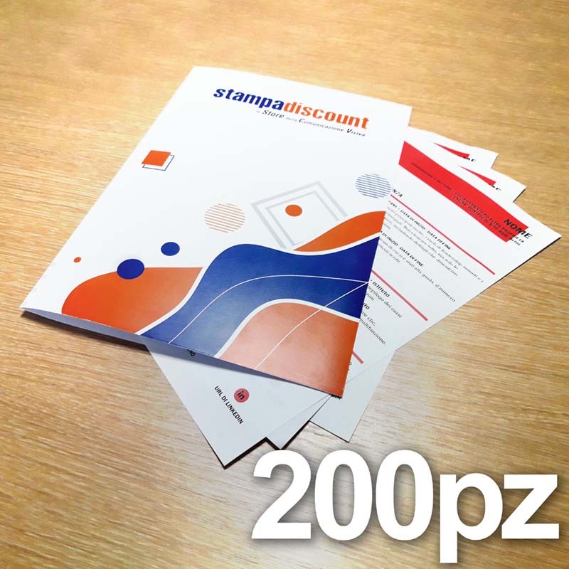 Cartelline - 200 copie