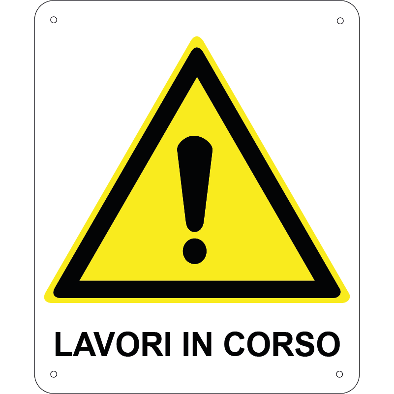 Lavori in corso verticale