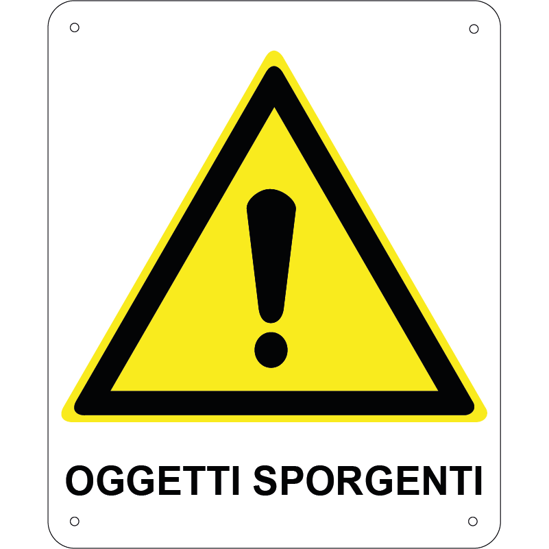 Oggetti sporgenti verticale