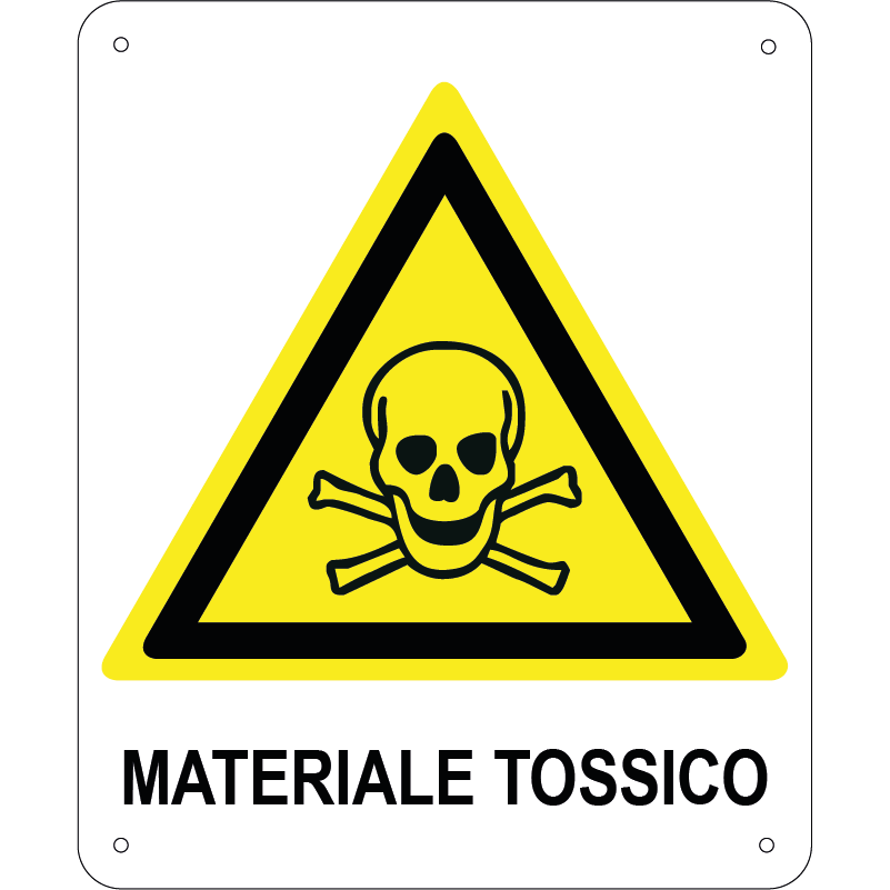 Materiale tossico verticale