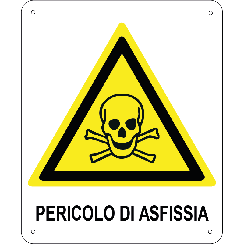 Pericolo di asfissia verticale