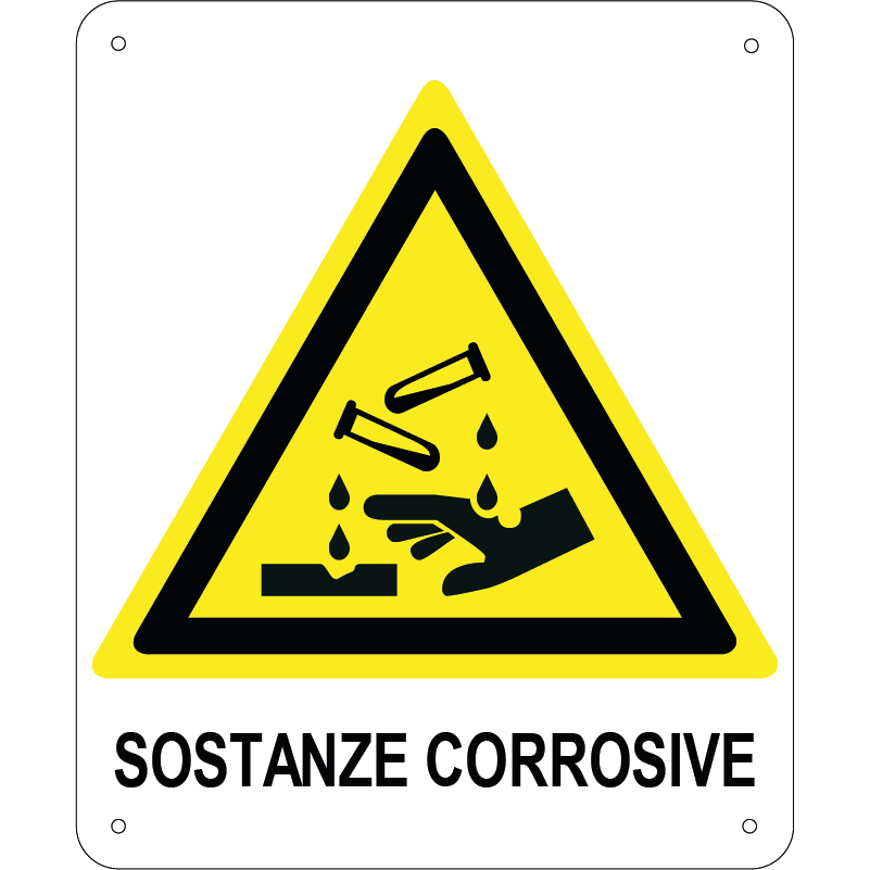 Sostanze corrosive verticale