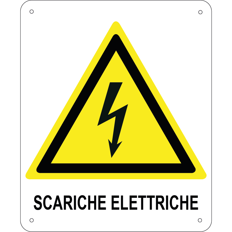 Scariche elettriche verticale