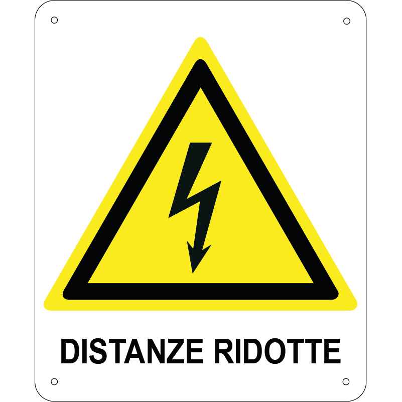 Distanze ridotte verticale