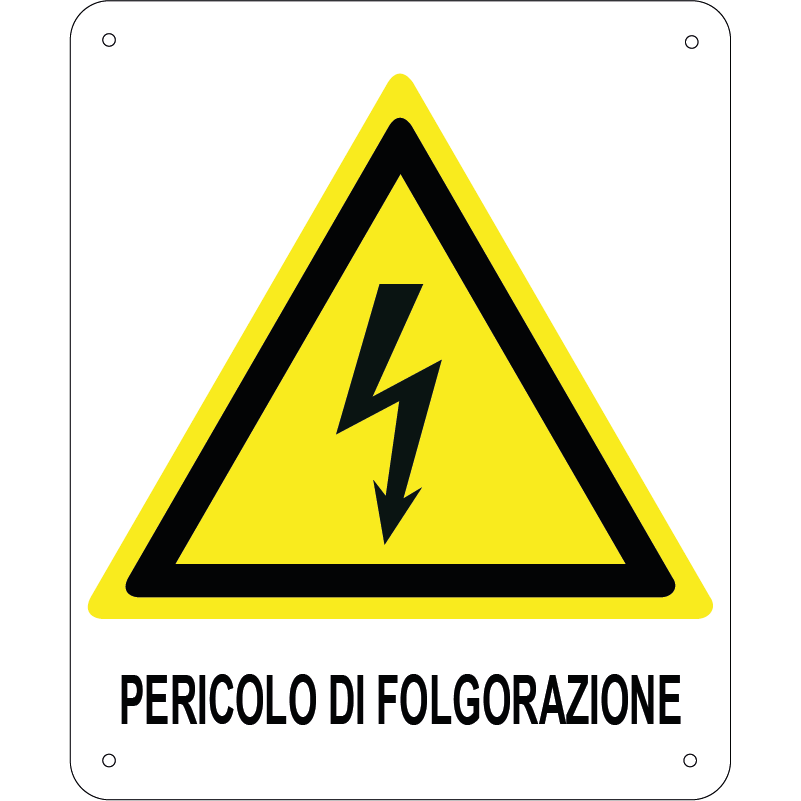 Pericolo di folgorazione verticale