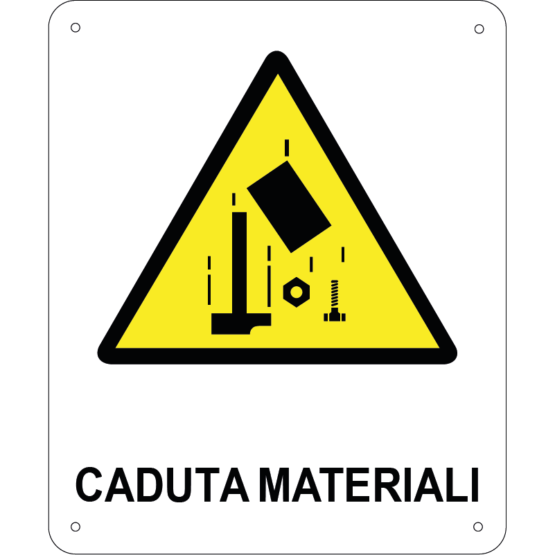 Caduta materiali verticale