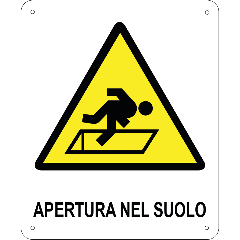 Aperture nel suolo verticale