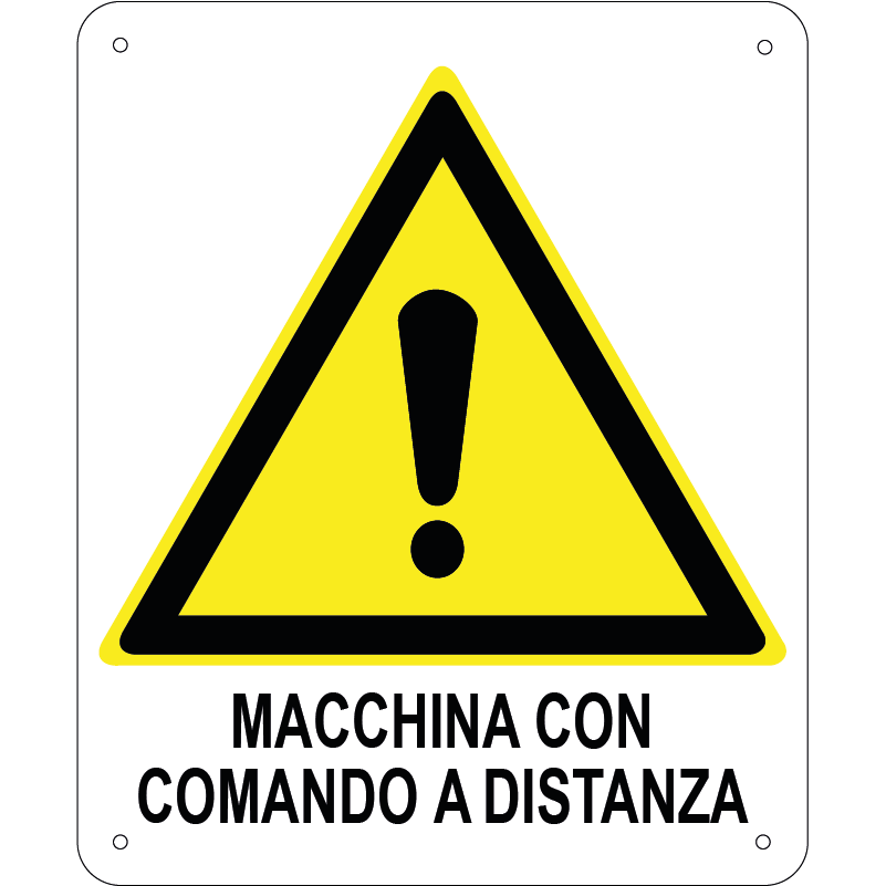Macchina con comando a distanza verticale