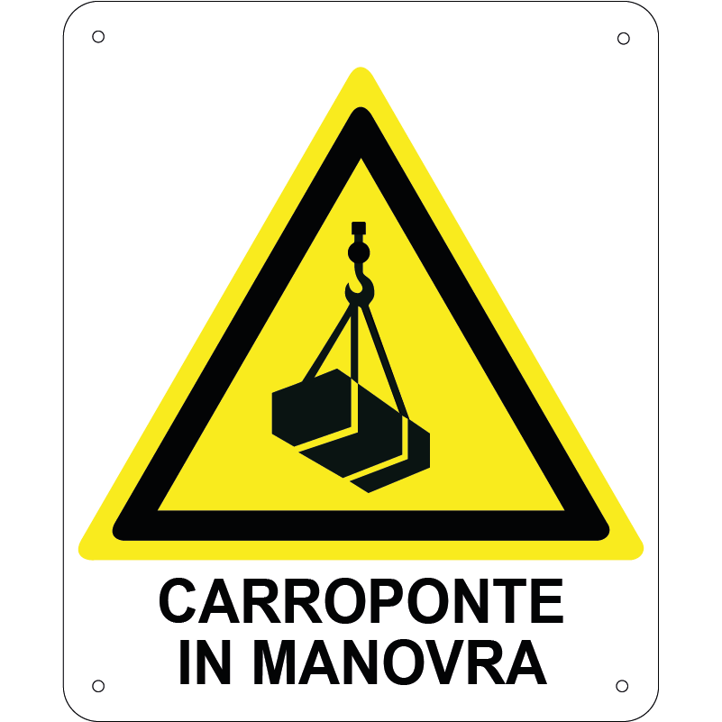 Carroponte in manovra verticale