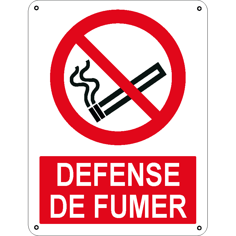 Defense de fumer