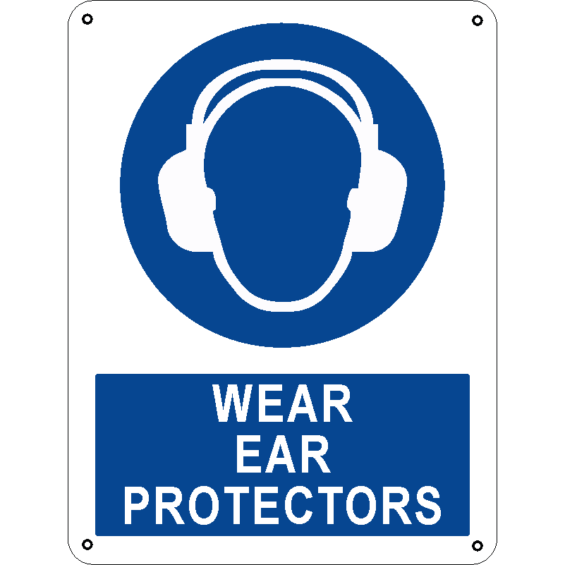 Wear ear protectors