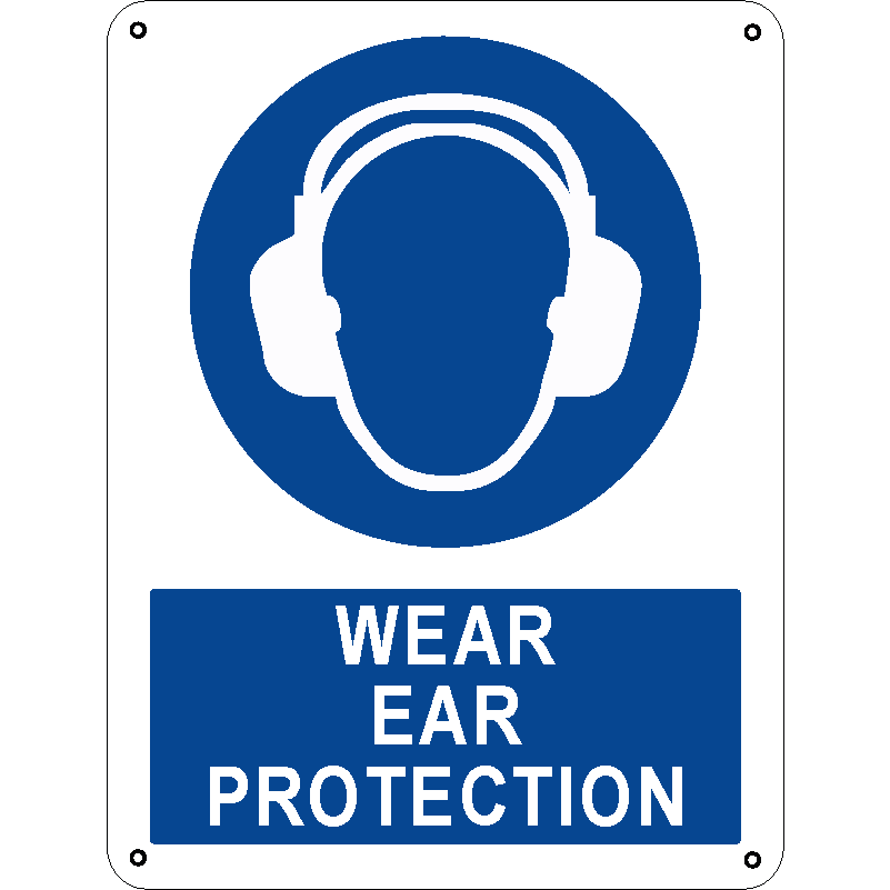 Wear ear protection