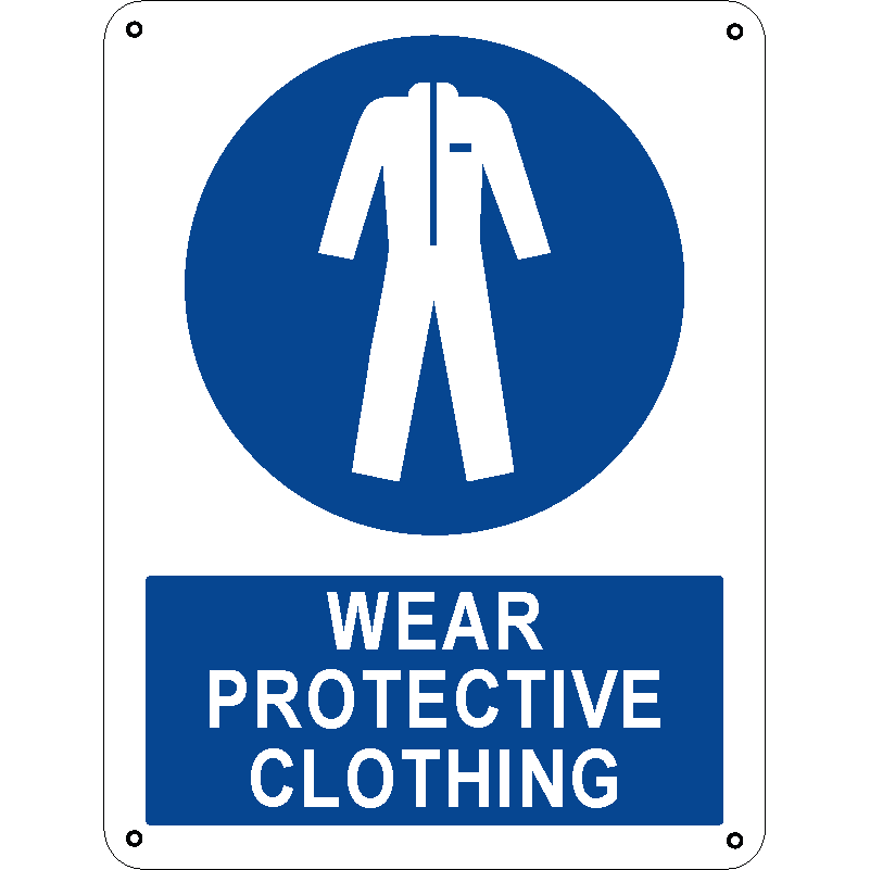 Wear protective clothing