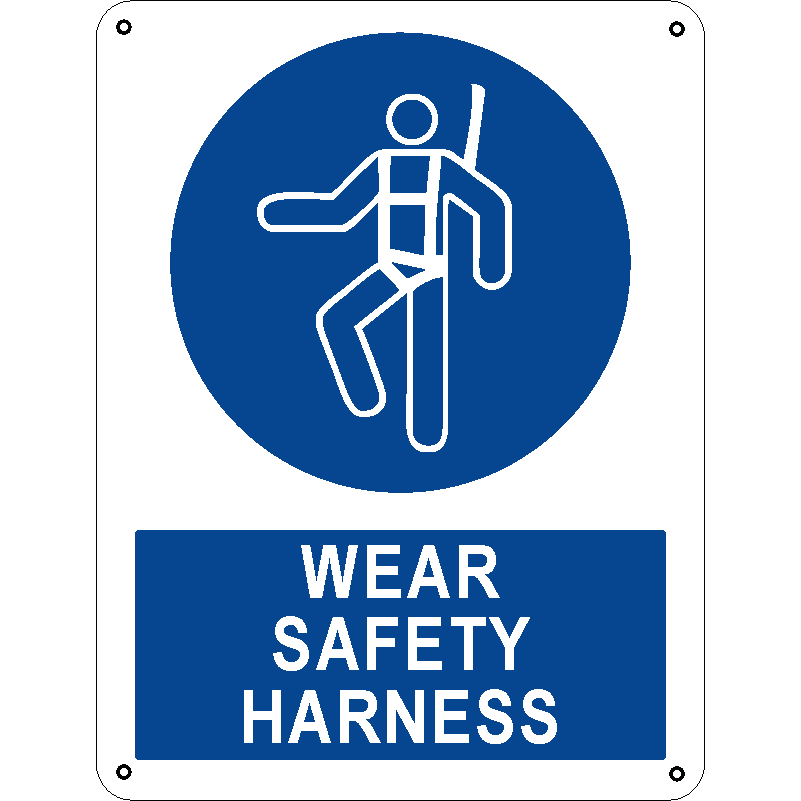 Wear safety harness
