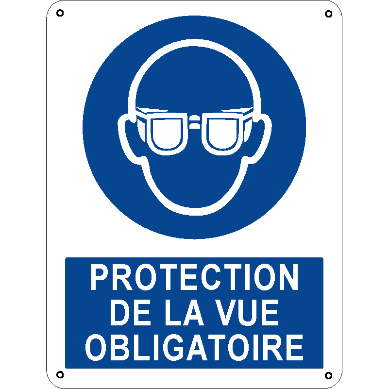 Protection de la vue obligatoire