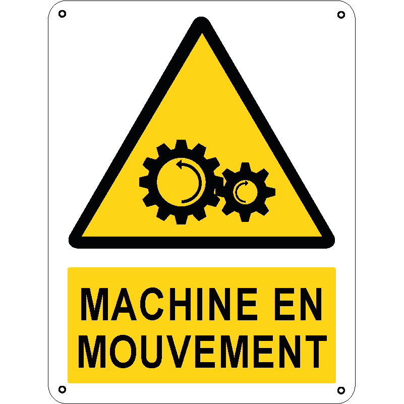 Machine en mouvement