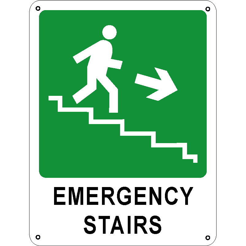 Emergency stairs