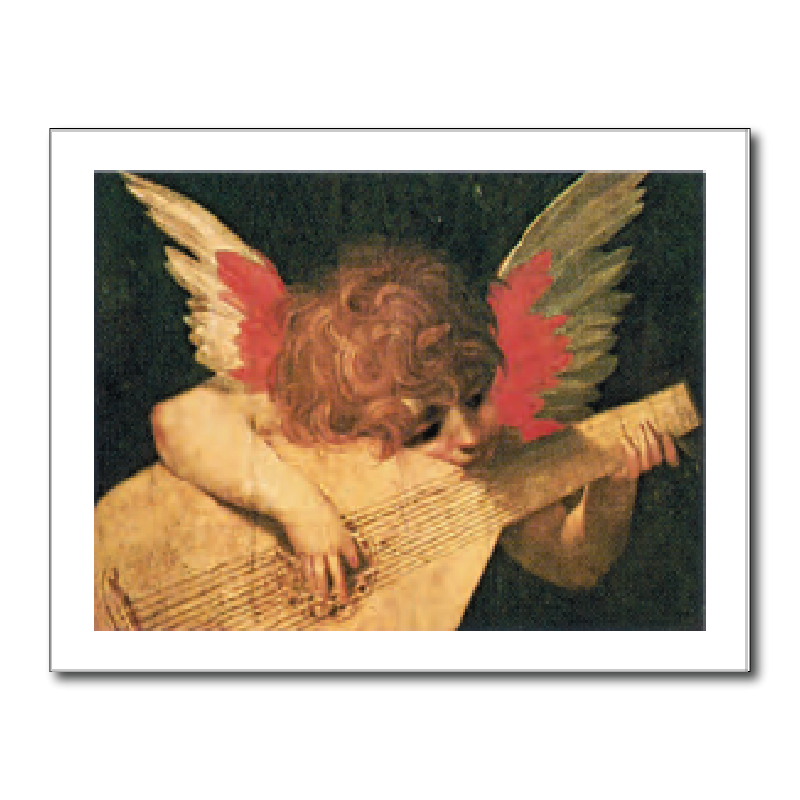 281 - Rosso Fiorentino - Angelo musicante