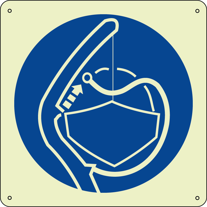 Rilascio rizze - Release gripes quadrato luminescente