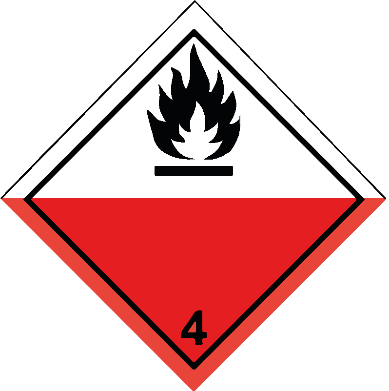 Classe 4 - Materie soggette ad accensione spontanea