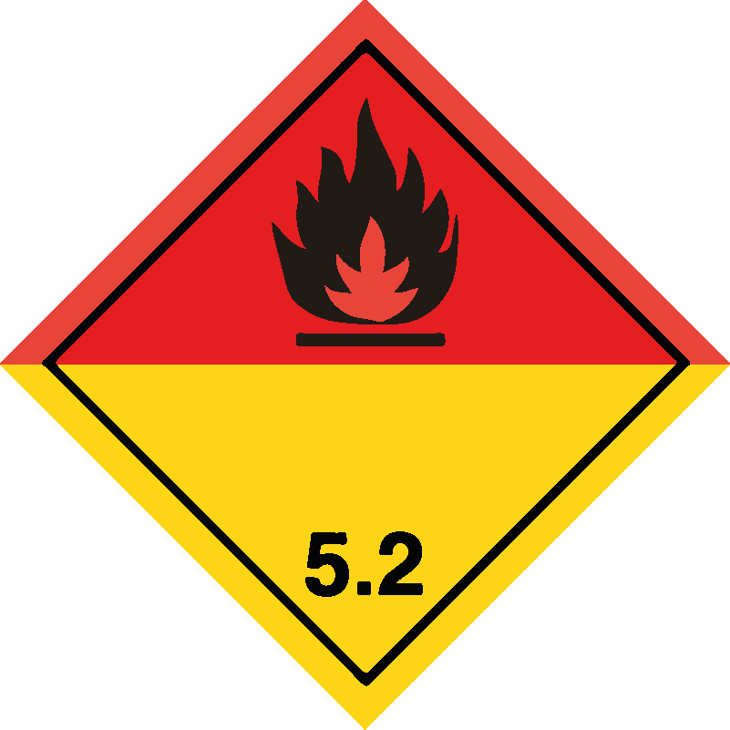 Classe 5 - Perossidi organici - nera