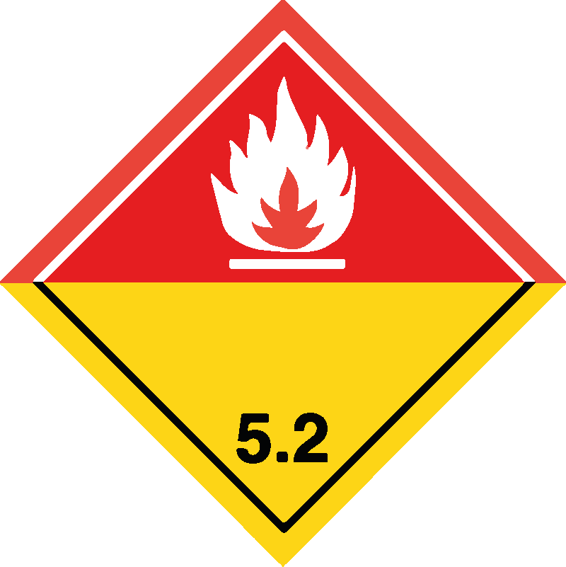Classe 5 - Perossidi organici - bianca