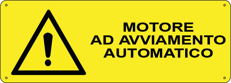 Motore ad avviamento automatico orizzontale