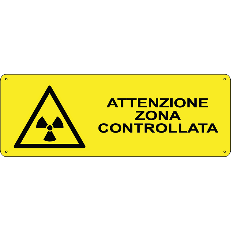 Attenzione zona controllata orizzontale