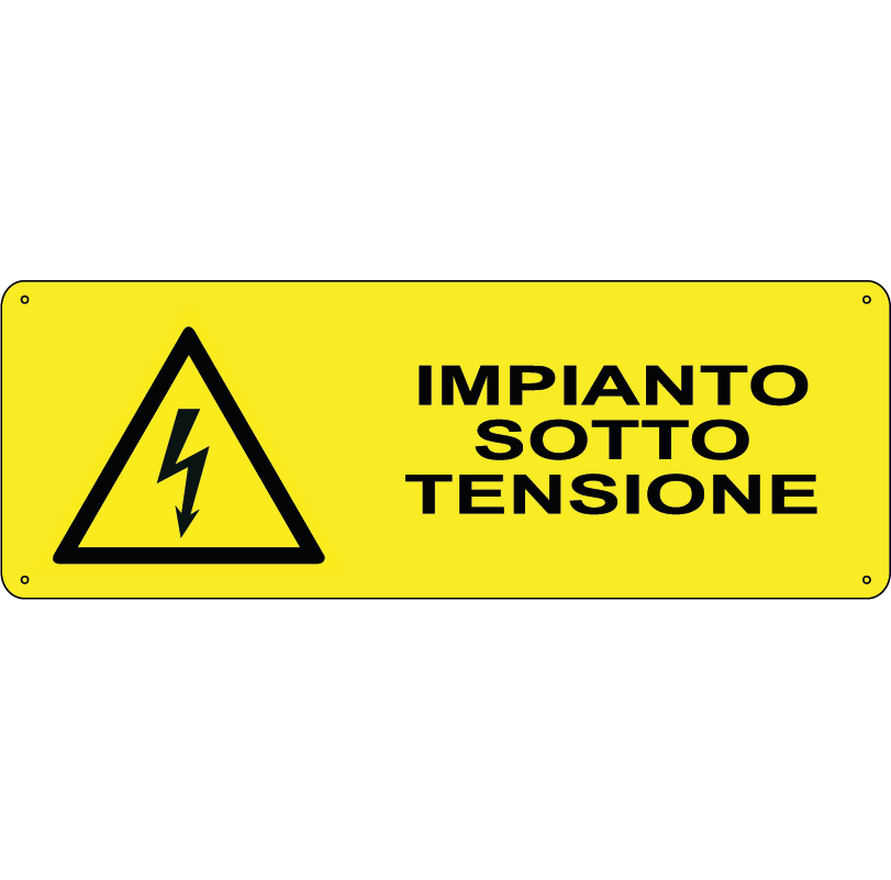 Impianto sotto tensione orizzontale