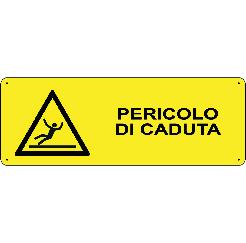 Pericolo di caduta orizzontale