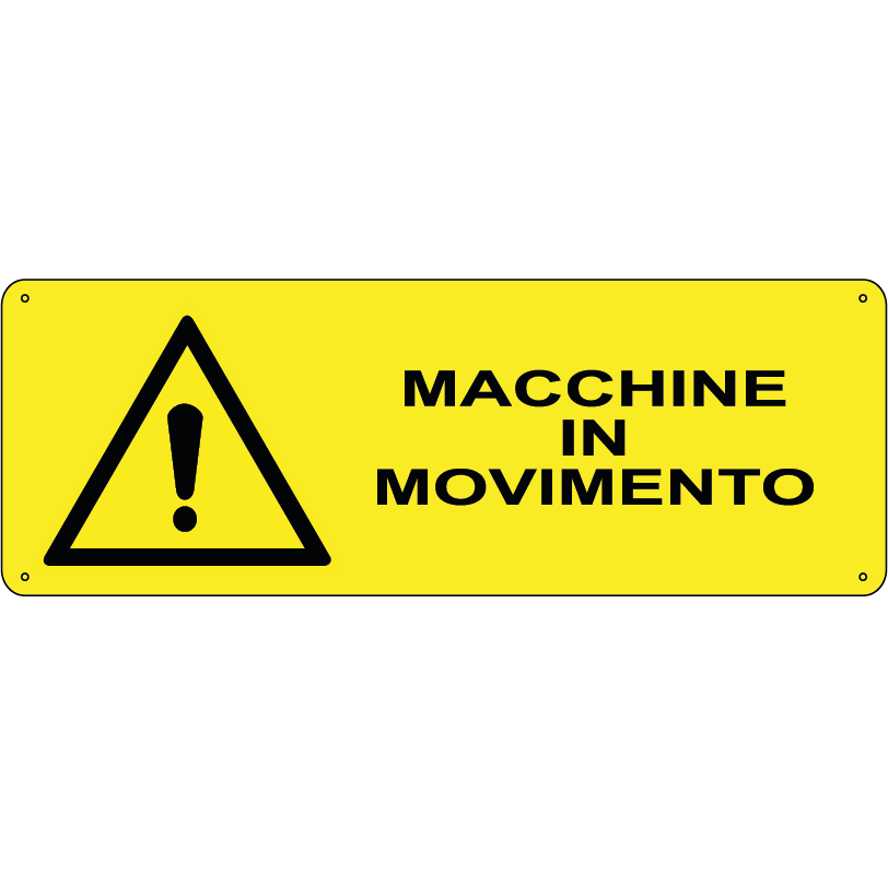 Macchine in movimento orizzontale