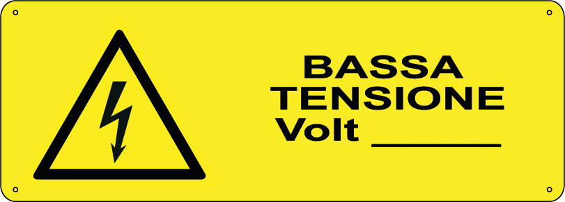 Bassa tensione - Volt [...] orizzontale