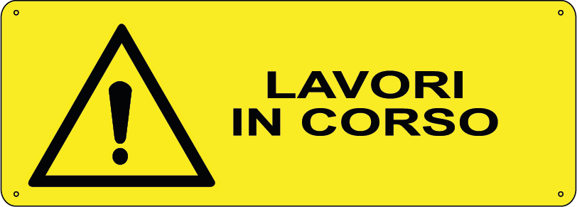 Lavori in corso orizzontale