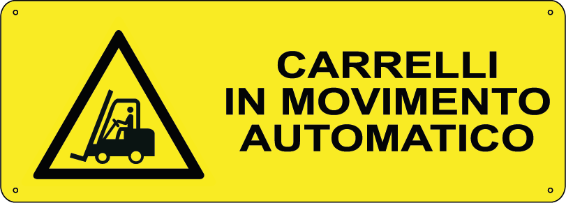 Carrelli in movimento automatico orizzontale