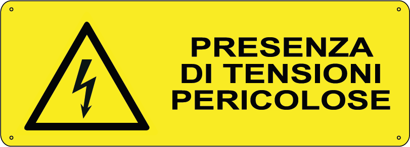 Presenza di tensioni pericolose orizzontale