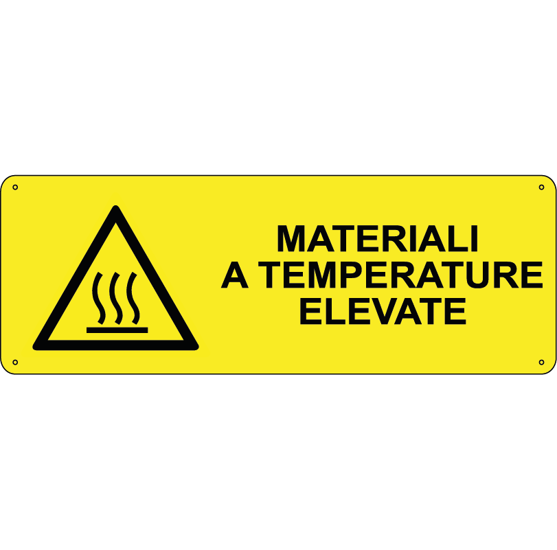 Materiali a temperature elevate orizzontale