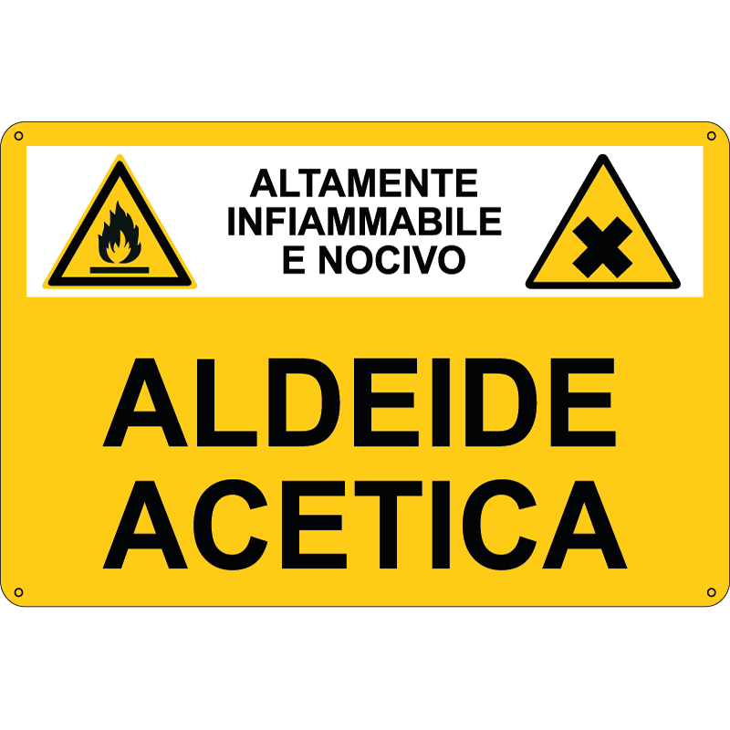 sostanza pericolosa Aldeide acetica