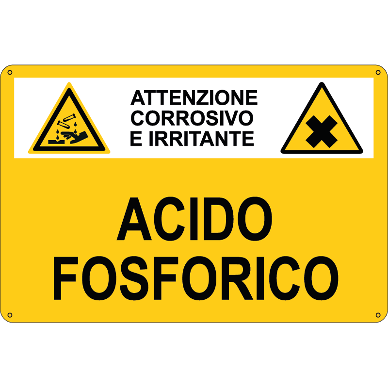 sostanza pericolosa Acido fosforico