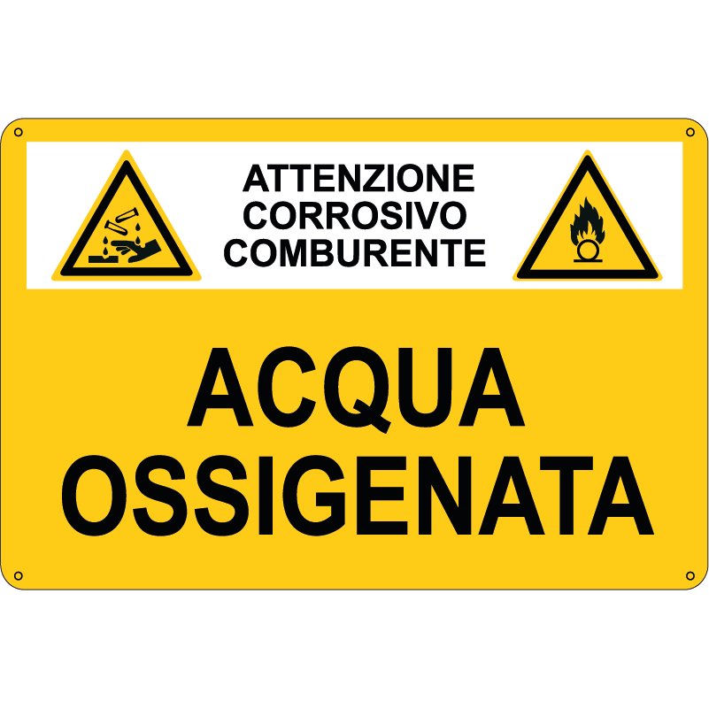 sostanza pericolosa Acqua ossigenata