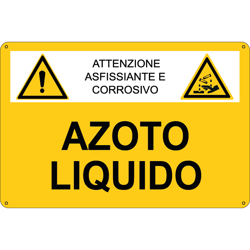 sostanza pericolosa Azoto liquido