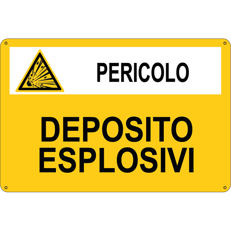 sostanza pericolosa Deposito esplosivi