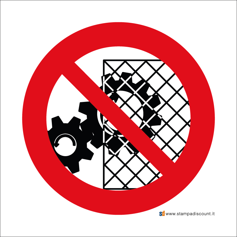 Vietato rimuovere i dispositivi di protezione - Bordo Macchina